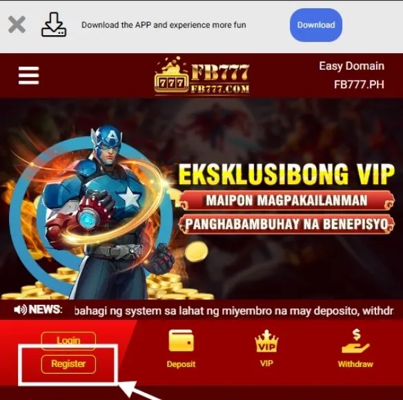FB777 Register