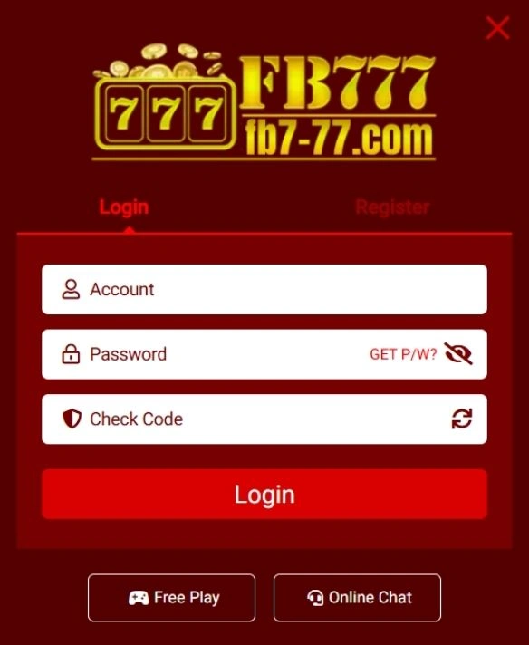 FB777 Login